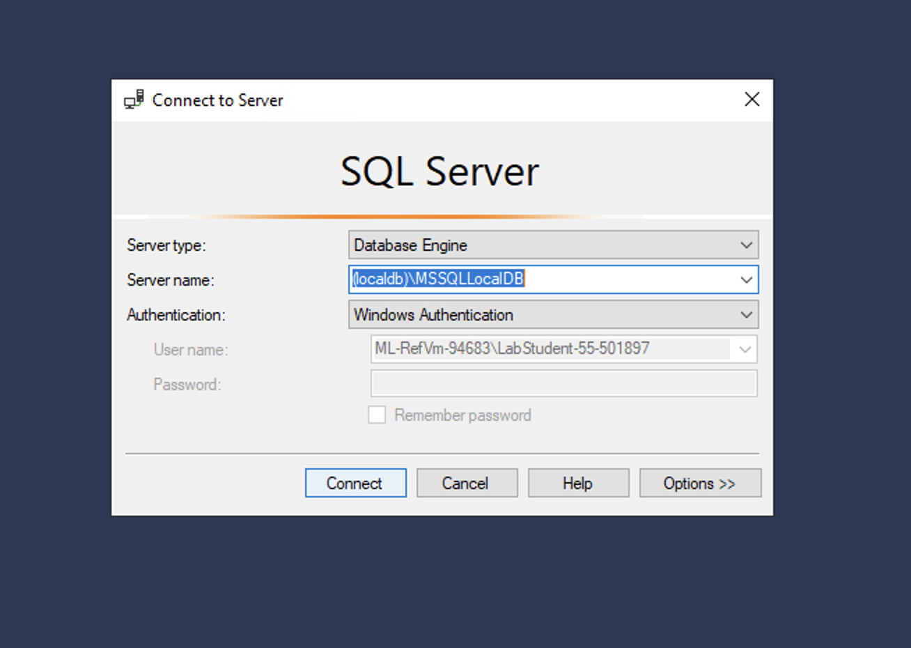 SQL Server Management Studio