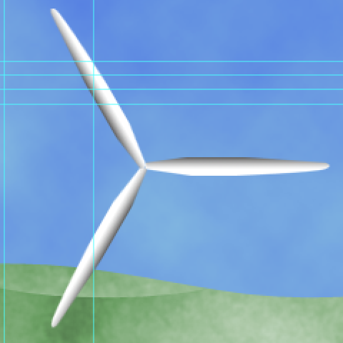All 3 Blades of the Windmill