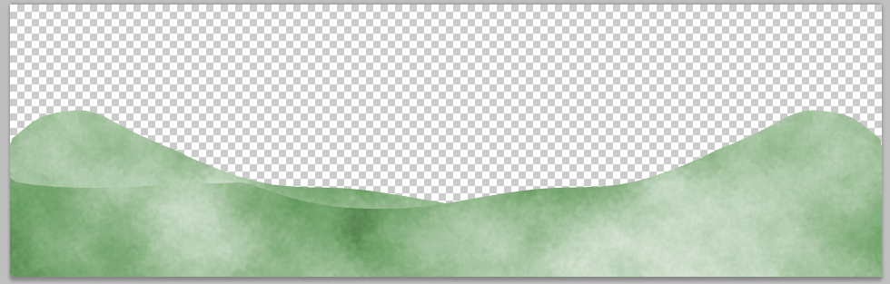 Hills creating in Photoshop